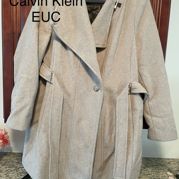 Calvin Klein Women's Tan Trench Coat - Picture 1 of 1